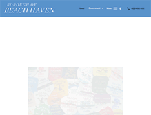 Tablet Screenshot of beachhaven-nj.gov